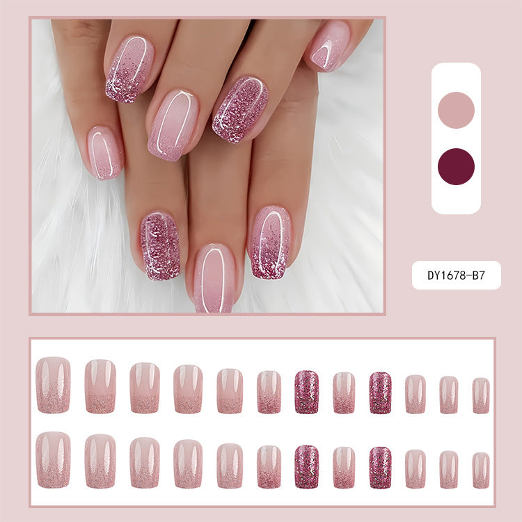 Fashion Press On Nails with Adhesive Kit