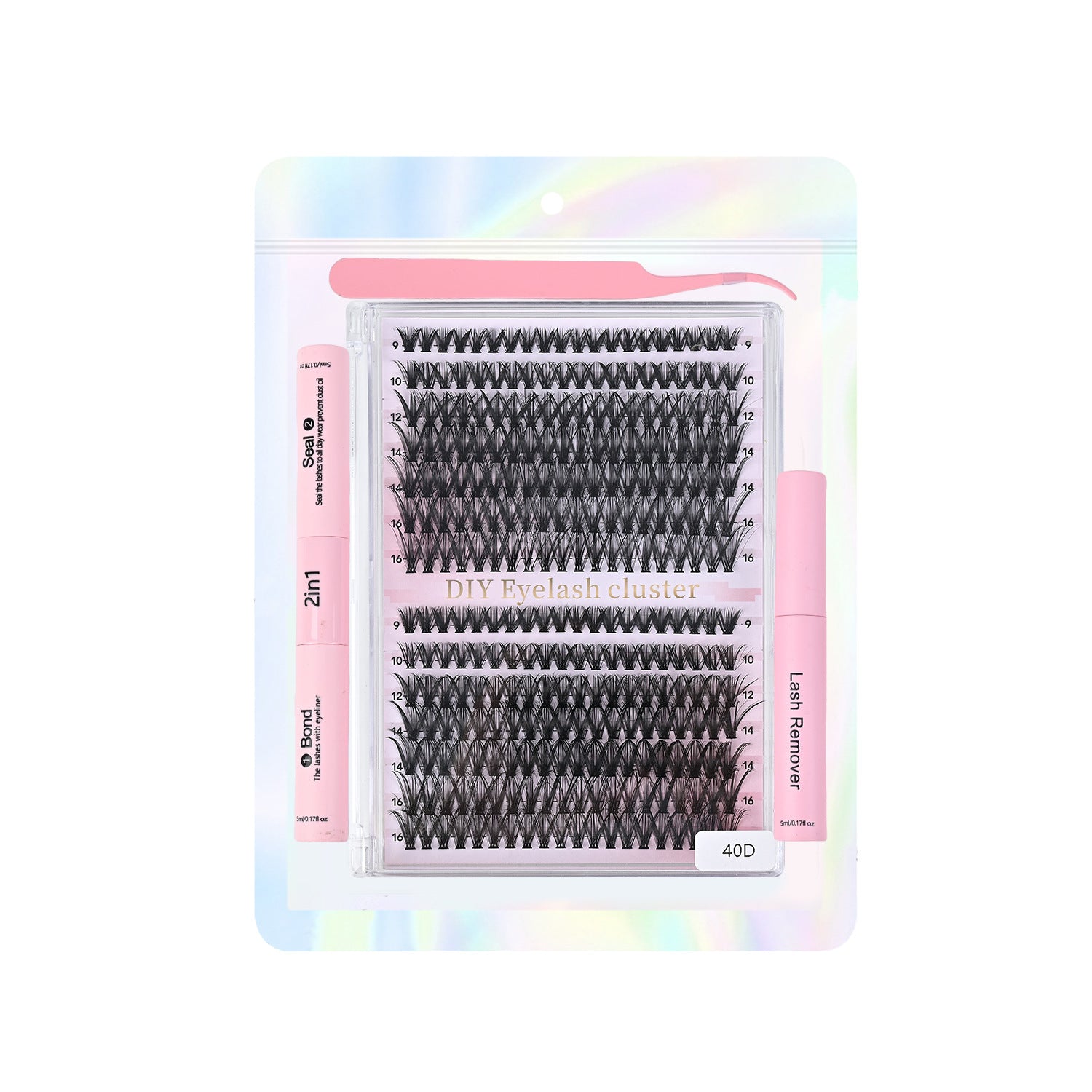 false eyelashes kit