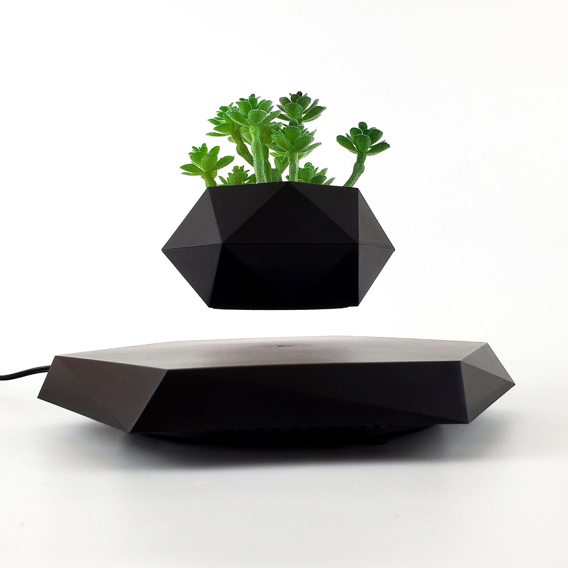 Magnetic levitation potted plant