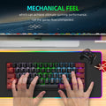 Luminous mechanical keyboard for gaming