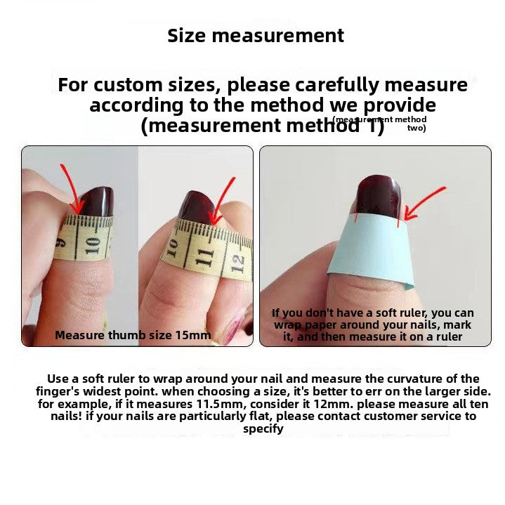 Almond Nude Gradient Wearable Fake Nails