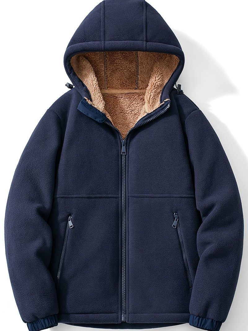 Thick fleece jacket