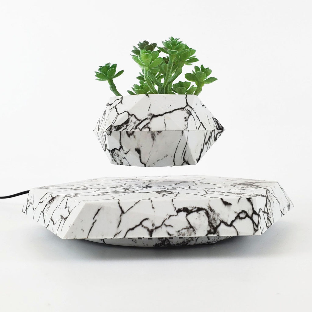 Magnetic levitation potted plant