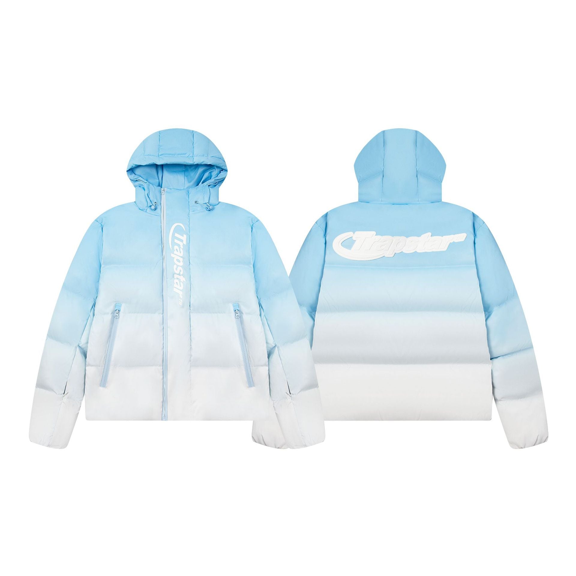 Black glossy thickened cotton jacket with small logo