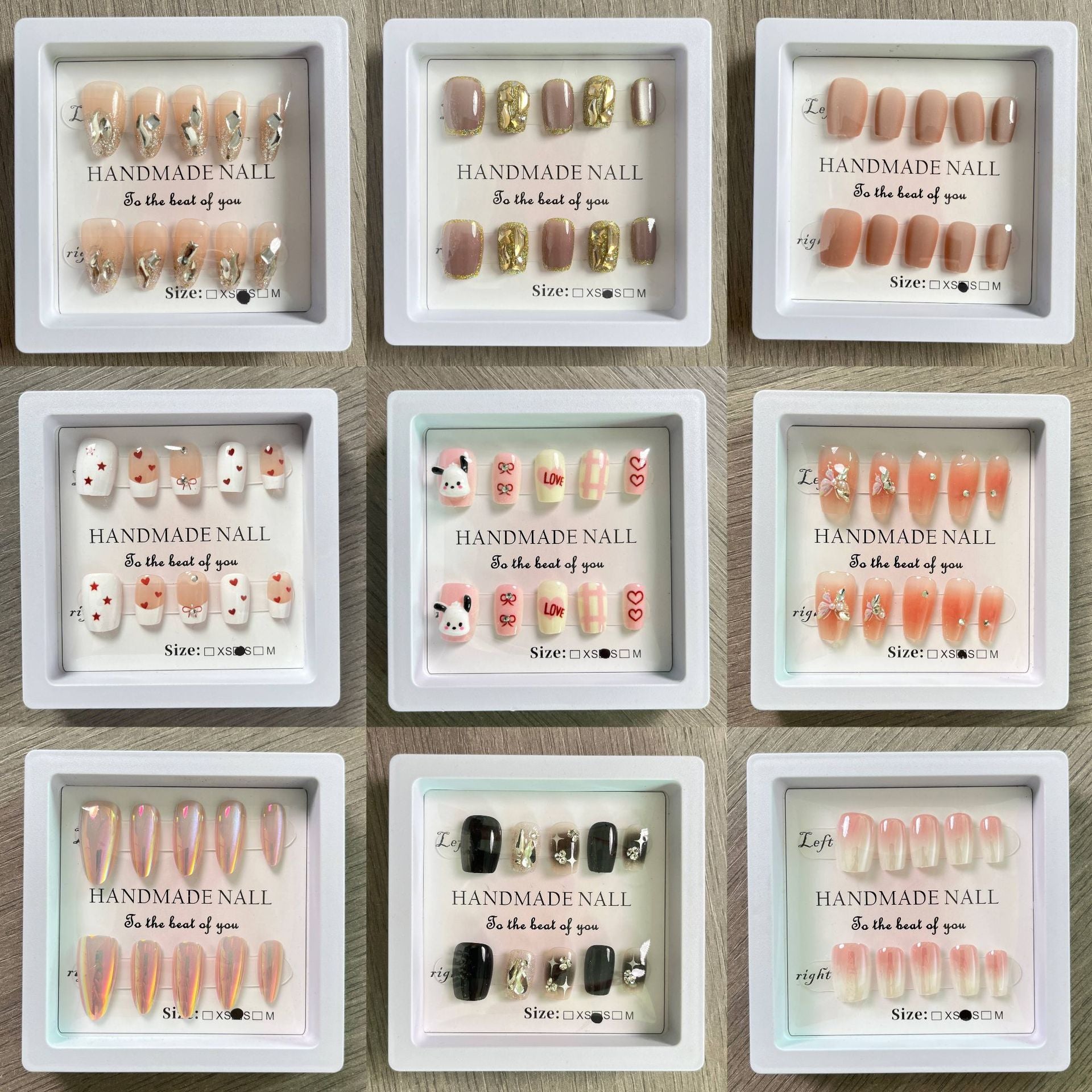 Elegant Wearable Nail Art Stickers