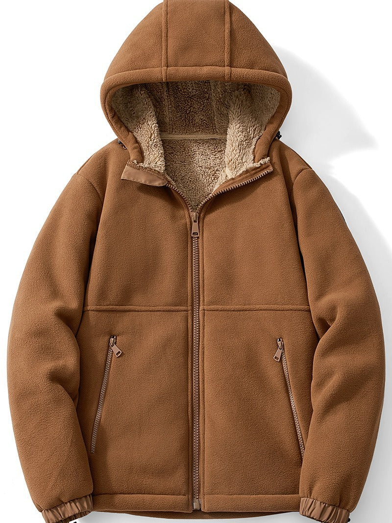 Thick fleece jacket