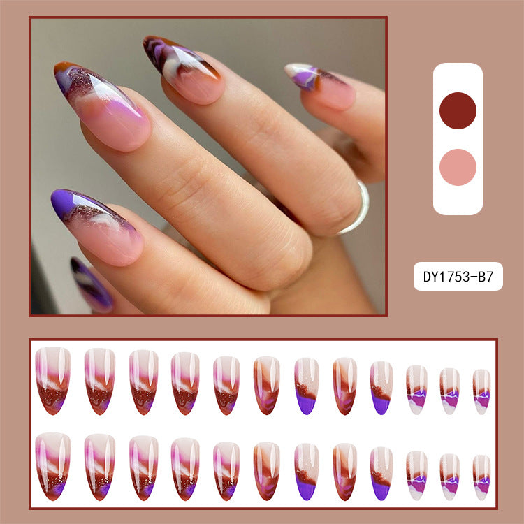 Fashion Press On Nails with Adhesive Kit