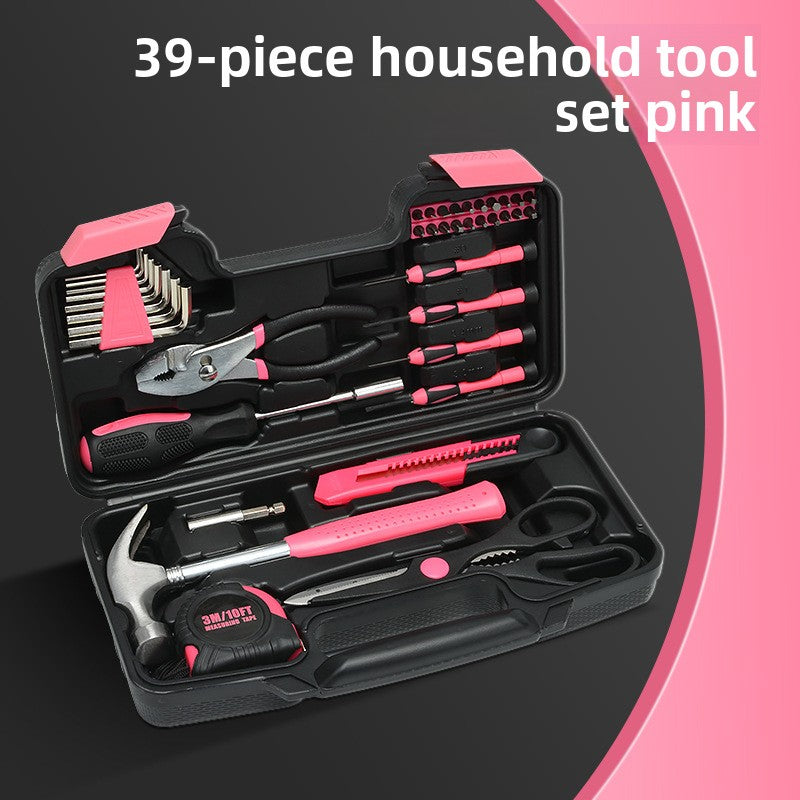 Household tools combination 39-piece