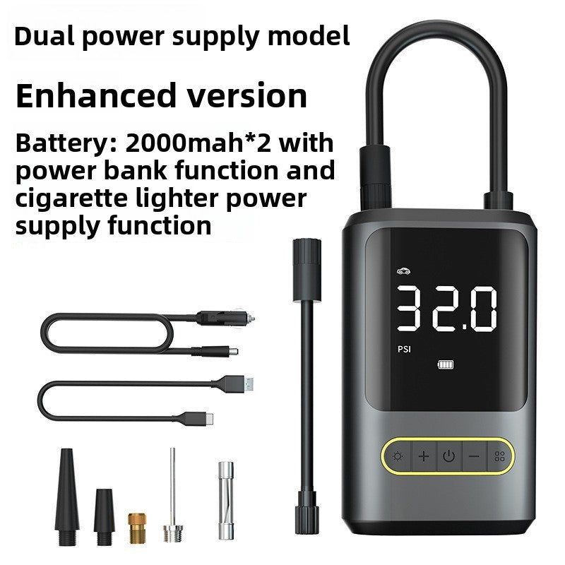 Portable Wireless Air Pump for Tires