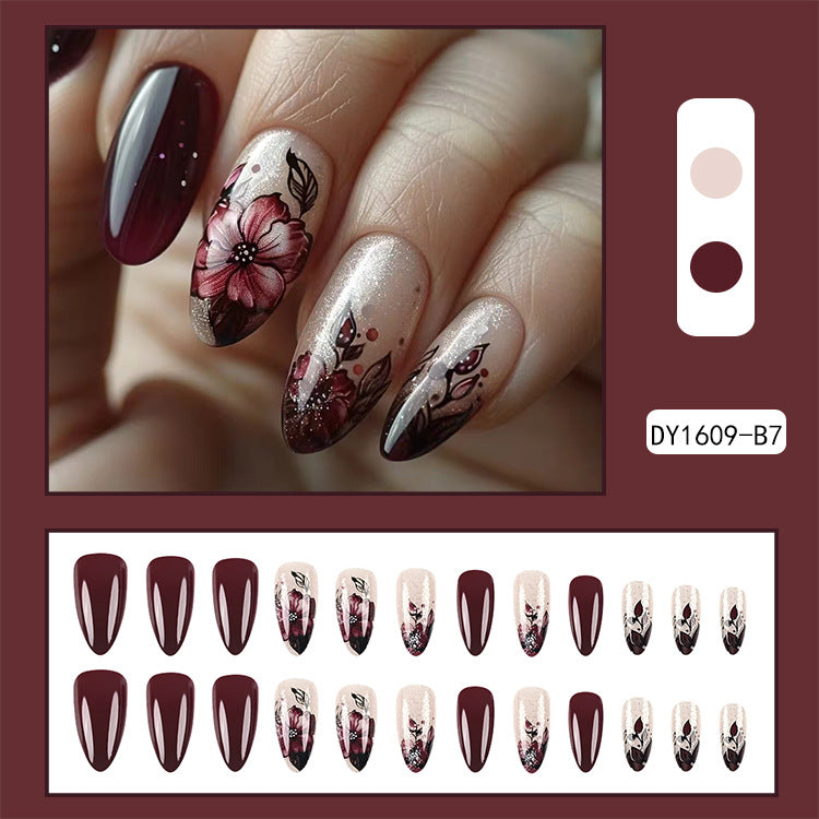 Fashion Press On Nails with Adhesive Kit