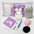 koala for Beginner Crochet Kit, Cotton Nylon Blend Yarn Croc