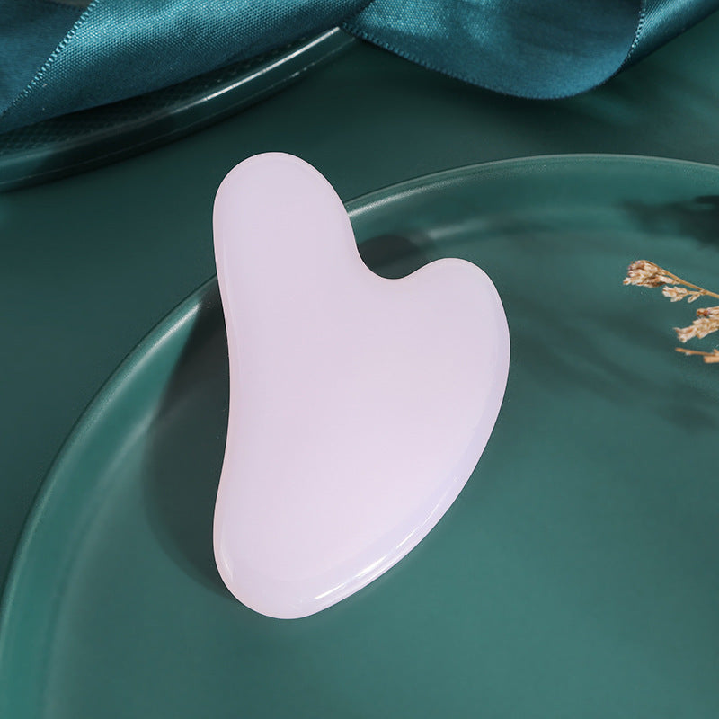 Double Head Jade Facial Roller and Gua Sha Massage Tool